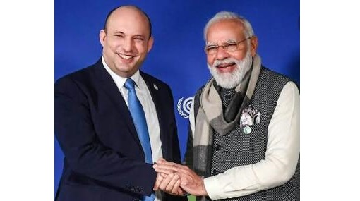  naftali bennett and narendra modi